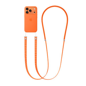 best iphone crossbody strap orange